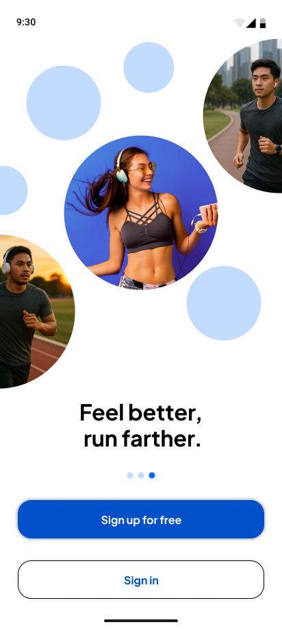 Community challenges and leaderboard showing competitive rankings, team events, and social competitions in Pacebeats app